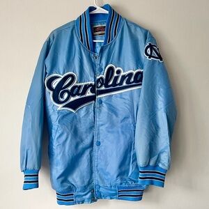 UNC Carolina Blue Satin Men’s Medium Jacket